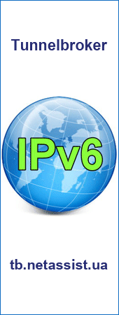 netassist Tunnelbroker IPV6